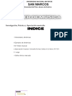 Investigación, Práctica y Apreciación musicales en la UNMSM