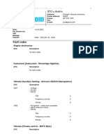 Fault Codes: STO U Andriiv