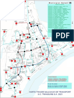 Harta Trasee Mijloace de Transport S.C. TRANSURB S.A. 2021