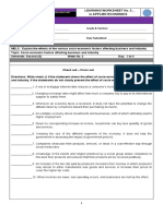 Name: Grade & Section:: Learning Worksheet No. 3 in Applied Economics