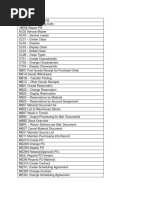 CDK Function Codes Reference Guide | PDF