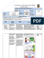 Planificación Microcurricular 10 Egb