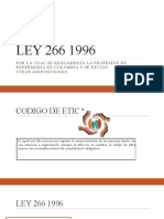 Ley 266 1996