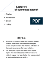 Lecture 6 - Aspect of Connected Speech