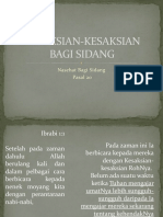 Kesaksian-Kesaksian Bagi Sidang