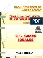 Tema Nº1 - V - Gases Ideales - Ecuación de Los Gases Ideales 222