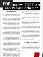 Why FNPF Act Reform
