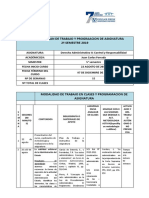 Plan y Programa de Trabajo 2 Sem 2019 - JCF