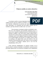 Primeros auxilios en centros educativos