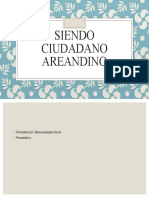 Siendo Ciudadano Areandino