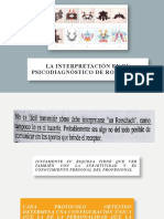 La Interpretación en El Psicodiagnóstico de Rorschach