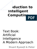 Introduction To Intelligent Computing