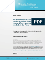 Tesis Sistemas Clasificatorios Penitenciarios - Alcaidias