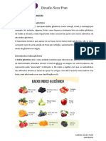 Desafio Seca Fran: Indice Glicemico Das Frutas