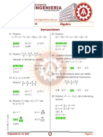 Álgebra Inecuaciones