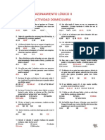 Razonamiento Lógico Ii 5to. 2022