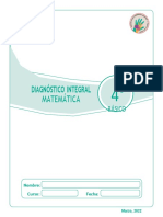 Prueba Matematica 4 BASICO