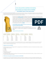 Tipos Clases de Guantes Dielectricos