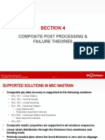 Section 4: Composite Post Processing & Failure Theories