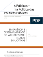 Aula 09 - Emerência e Desenvolvimento Do Welfare State