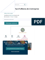 Exemple Du Plan D'Affaires de L'Entreprise Chichabar - PDF - Sociétés - Commercialisation