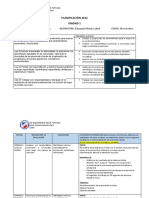 Planificación 4to Medio Unidad 1