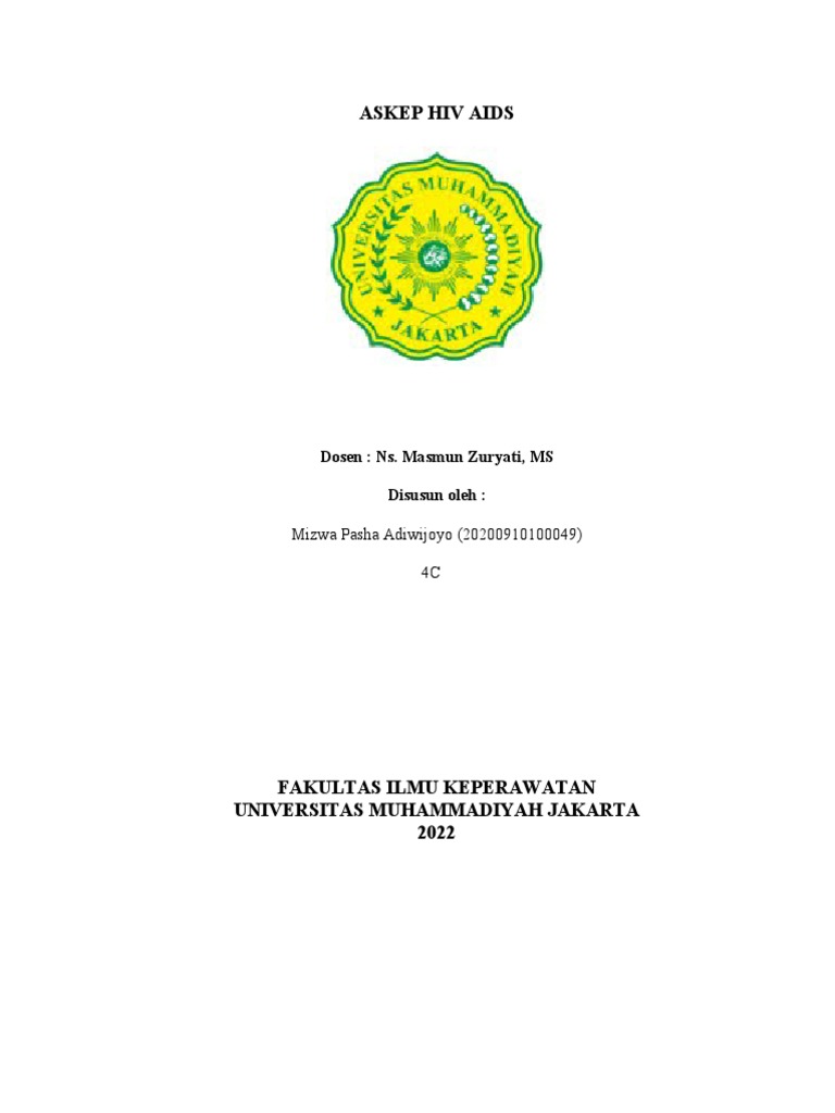 Askep Hiv Aids | PDF | Kesehatan Holistik