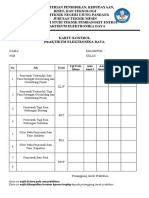 Format Kartu Kontrol Praktikum ElkaDaya