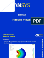 Results Viewer: Workshop 13D Postprocessing