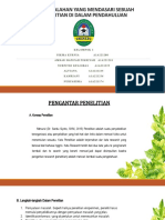 Permasalahan Yang Mendasari Sebuah Penelitian Di Dalam Pendahuluan