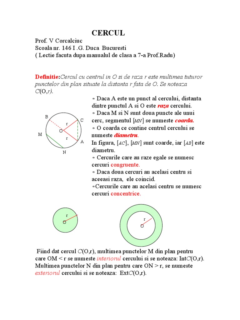 Cercul Pdf