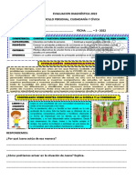 Evaluacion Diagnostica - DPCC - 2022