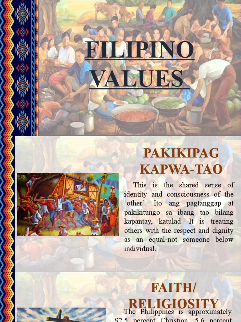 Filipino Values: Pakikipagkapwa-Tao | PDF | Self-Improvement | Wellness