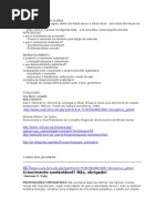 Crescimento sustentavel