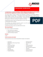 Course Description T 004 Failure Diagnosis Workshop