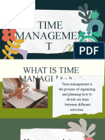 Time Managemen T