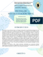 Prueba de Neutralizacion Viral