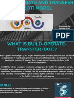 Build Operate and Transfer (BOT) Model