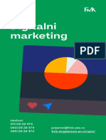 Brošura Digitalni Marketing FMK