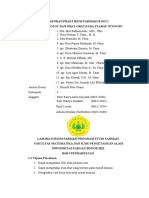 Laporan Praktikum Farmakologi I "Pelemas Otot Dan Obat-Obat Pada Syaraf Otonom"