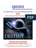 Brochure Destiny 4 Giorni
