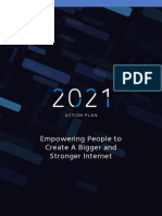 Empowering People To Create A Bigger and Stronger Internet: Action Plan