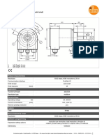 Absolute Multiturn Encoder With Solid Shaft: 1 M3 Depth 6 MM 2 M4 Depth 6 MM