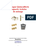 Catalogue Quincaillerie