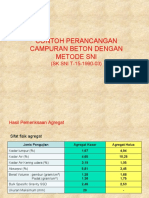 5 - Mix Design (Contoh SNI)