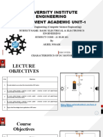 University Institute Engineering Department Academic Unit