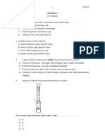 Soalan Pat 2018 KSSR t5 Pendidikan Muzik