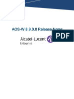 AOS-W 8.9.0.0 Release Notes