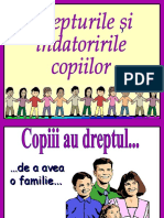 Drepturile Si Indatoririle Copiilor