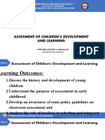 Week2 - Assessment of Children's Development and Learning